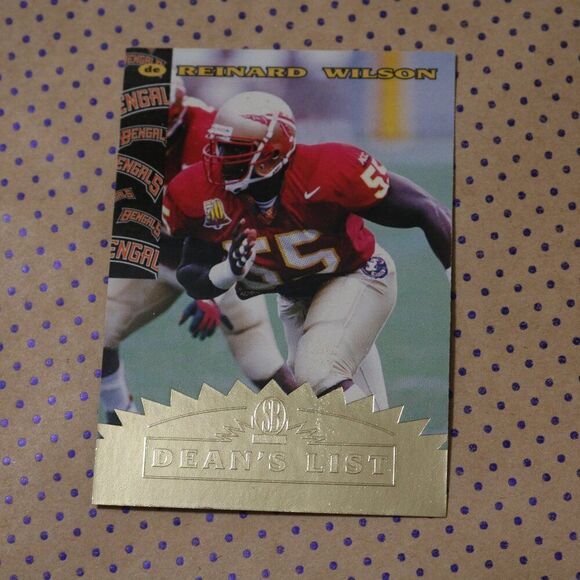 Reinard Wilson #20 Football Card - Picture 1 of 2